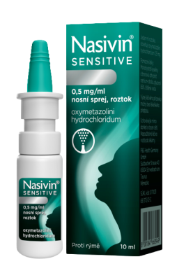 NASIVIN SENSITIVE 0,05% - 0,5MG/ML NAS SPR SOL 10ML