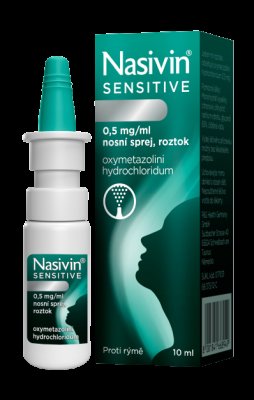 NASIVIN SENSITIVE 0,05% - 0,5MG/ML NAS SPR SOL 10ML