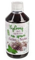 Kozlík + Meduňka bylinný sirup na spaní 500 ml