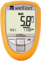 Wellion Luna Duo glukometr set