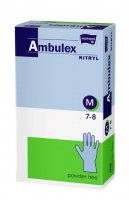 Ambulex Nitryl rukavice nitril.nepudrované M 100ks