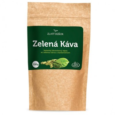 Good Nature Zlatý doušek Zelená káva s kardamomem 100g