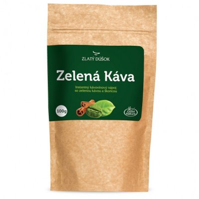 Good Nature Zlatý doušek Zelená káva se skořicí 100g