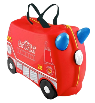 Trunki Kufřík + odrážedlo hasičský vůz Frankie