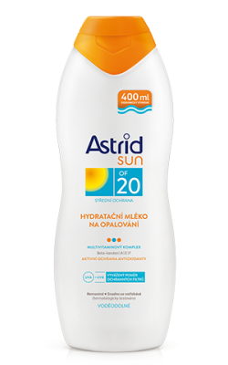 Astrid SUN mléko na opalování SPF20 400ml 50 g