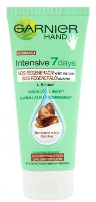 Garnier Intensive 7 days krém na ruce s bambuckým máslem pro velmi suchou pokožku 100ml Garnier Intensive 7 days krém na ruce s bambuckým máslem pro velmi suchou pokožku 100ml
