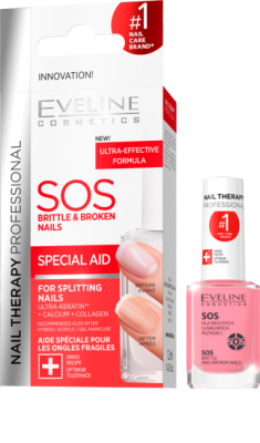 Eveline SPA Nails SOS multivitaminový kondicionér na nehty 12 ml