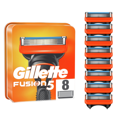 Gillette Fusion5 náhradní holicí hlavice pro muže 8 ks