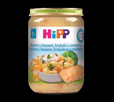 HiPP s lososem brokolicí a smetanou 250 g