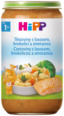 HiPP s lososem brokolicí a smetanou 250 g