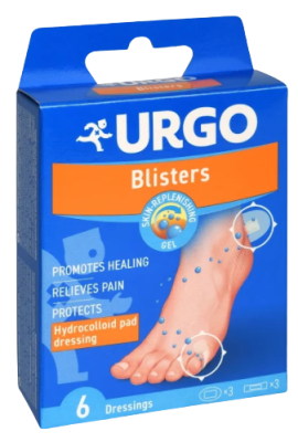 Urgo Blisters Na puchýře hydrokoloidní náplast 6 ks