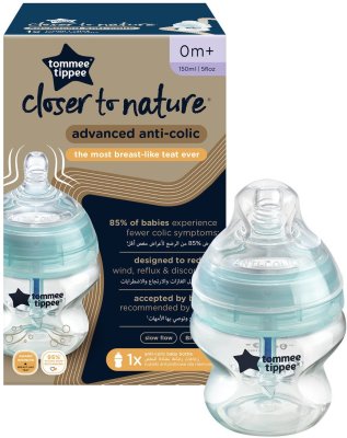 Tommee Tippee C2N ANTI-COLIC 0m+ 150 ml kojenecká láhev 1 ks