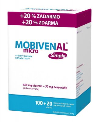 Mobivenal Micro Simple 100+20 tablet