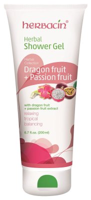 Herbacin Sprchový gel bylinný Dragon Fruit + Passion Fruit 200 ml