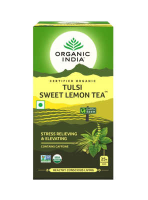 Organic India Tulsi sladký citron BIO 18 ks