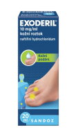 EXODERIL DRM 10MG/ML DRM SOL 1X20ML