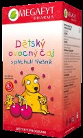 Megafyt Dětský ovocný čaj s příchutí třešně porcovaný čaj 20x2 g