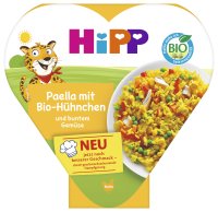 HIPP BIO Paella se zeleninou a kuřecím masem 250 g HIPP BIO Paella se zeleninou a kuřecím masem 250 g
