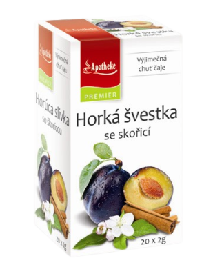 Apotheke Horká švestka se skořicí čaj 20x2g n.s.