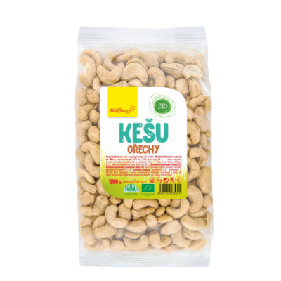 Wolfberry Kešu ořechy BIO 500 g Wolfberry Kešu ořechy BIO 500 g
