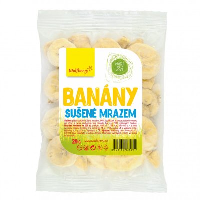 Wolfberry Banány sušené plody 20 g