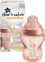 Tommee Tippee C2N 0m+ 260 ml kojenecká láhev 1 ks růžová