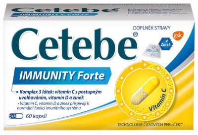 Cetebe IMMUNITY Forte 60 kapslí