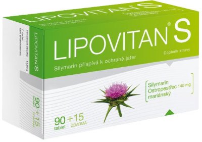Lipovitan S 90+15 tablet ZDARMA