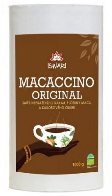 Iswari Macaccino energetický nápoj 1000g