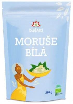 Iswari Bio Moruše bílá sušená 250 g