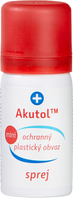 Akutol Ochranný plastický obvaz mini sprej 35 ml Akutol Ochranný plastický obvaz mini sprej 35 ml