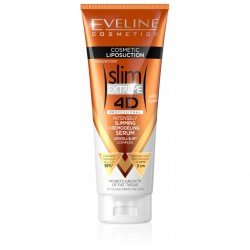 Eveline SLIM EXTREME 4D Liposuction intenzivně zeštíhlující sérum s chladivým účinkem 250 ml