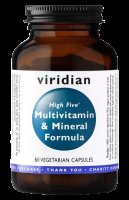 Viridian High Five Multivitamin & Mineral Formula 60kapslí Viridian High Five Multivitamin & Mineral Formula 60kapslí