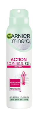 Garnier Mineral Action Control Thermic 72h Woman deospray 150 ml