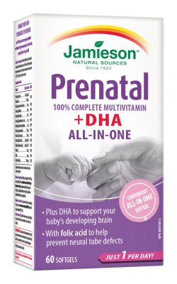 Jamieson Prenatal complete s DHA a EPA 60 kapslí