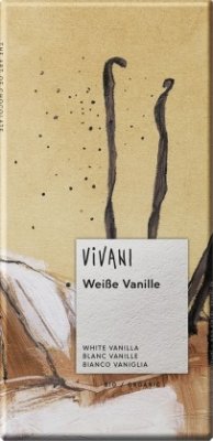 VIVANI Bio bílá čokoláda s vanilkou 80g
