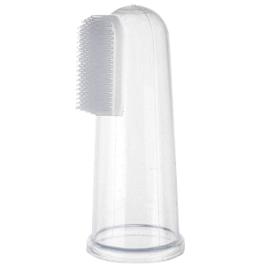 CANPOL dětský zubní kartáček na prst 0m+