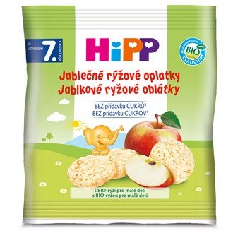 HiPP SUŠENKY BIO Jablečné rýžové oplatky 30 g