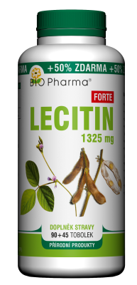 BIO Pharma Lecitin Forte 1325mg 90+45 tobolek BIO Pharma Lecitin Forte 1325mg 90+45 tobolek