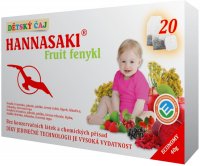 Hannasaki Fruit fenykl - dětský čaj n.s.20x2g 2 x 20 g