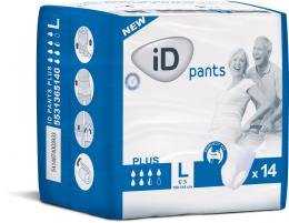 iD Pants Large Plus plenkové kalhotky navlékací 14 ks