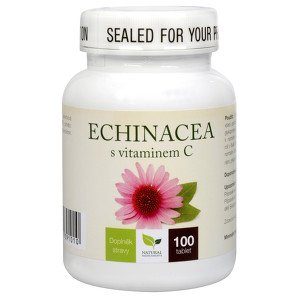 Natural Medicaments Echinacea s vitamínem C 100 tablet