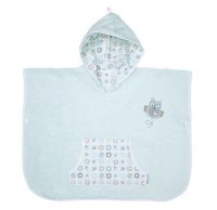 Froté pončo Bébé-Jou Owl family sovičky