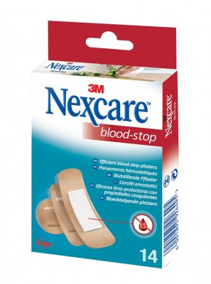 3M Nexcare Blood Stop hemostatická náplast 14 ks