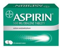 ASPIRIN 500 MG OBALENÉ TABLETY