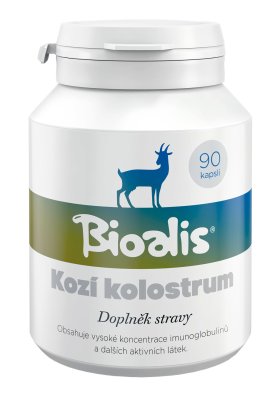 Bioalis Kozí kolostrum BIO kozí colostrum 90 cps.