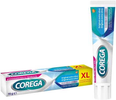 Corega Original Extra silný fixační krém XL 70g