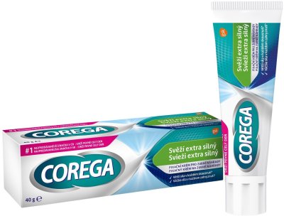 Corega Svěží Extra Silný fixační krém 40g