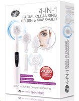 RIO 4 IN 1 FACIAL CLEANSING BRUSH & MASSAGER - RIO 4 IN 1 čistící kartáček na pleť