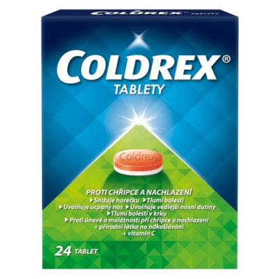 COLDREX TABLETY - 500MG/25MG/5MG/20MG/30MG TBL NOB 24